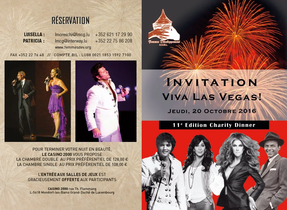 Charity Dinner 2016 invitation photo