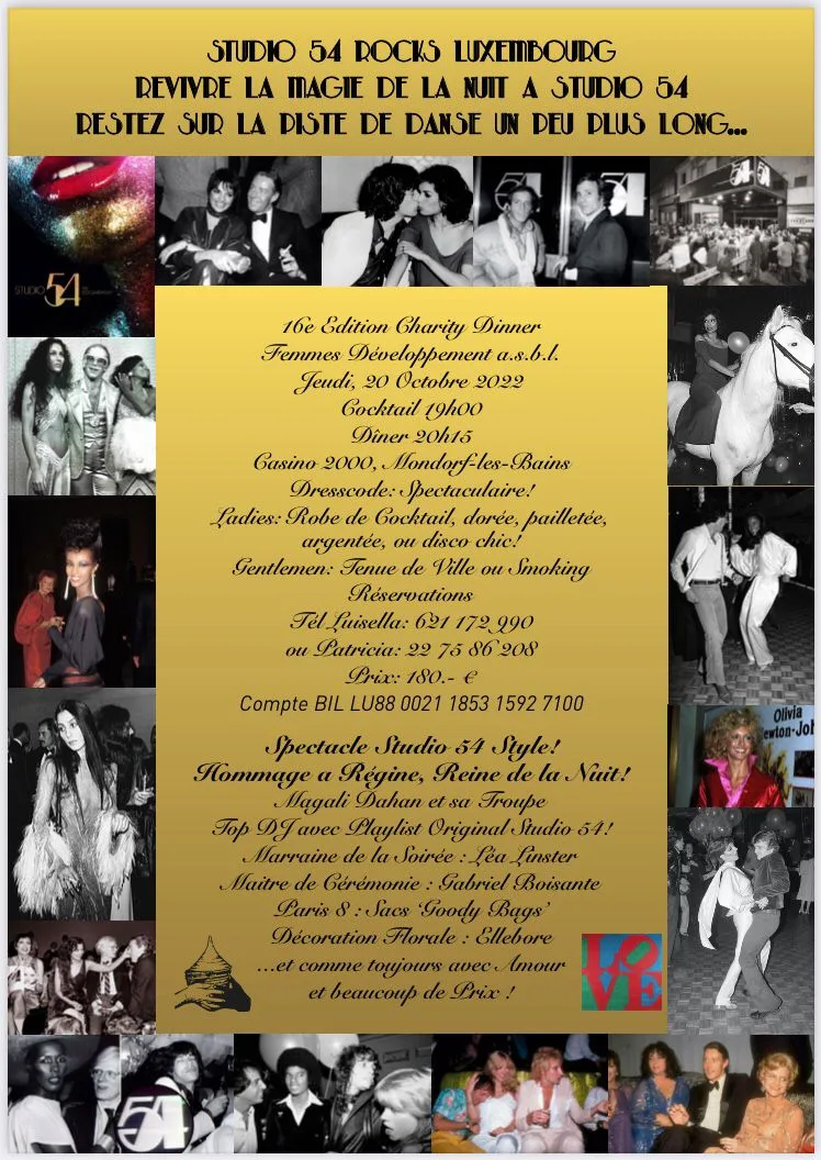 Save the date: Charity Dinner 2022 photo